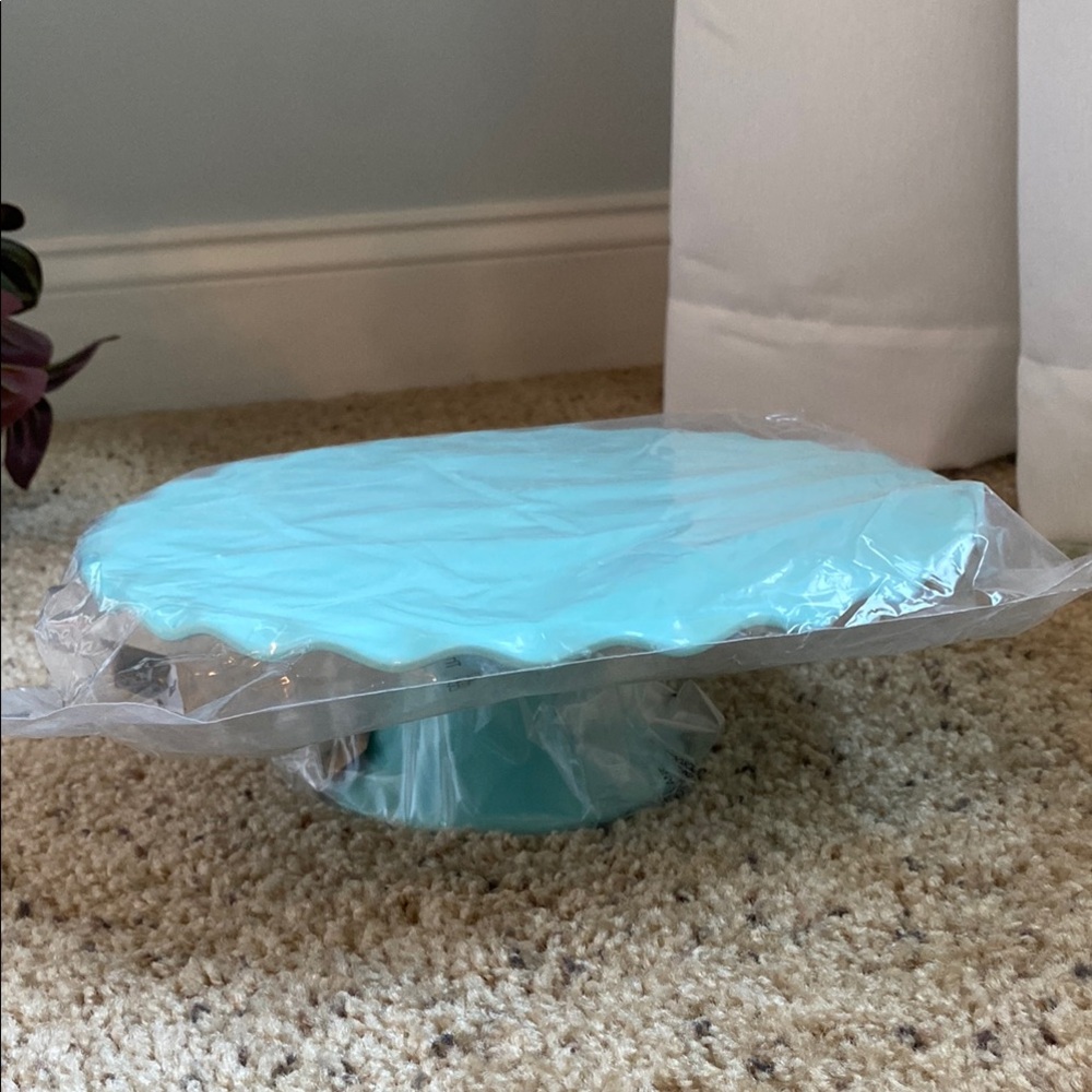 Turquoise Cake Stand